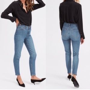Everlane The High Rise Skinny Ankle Jean Size 25